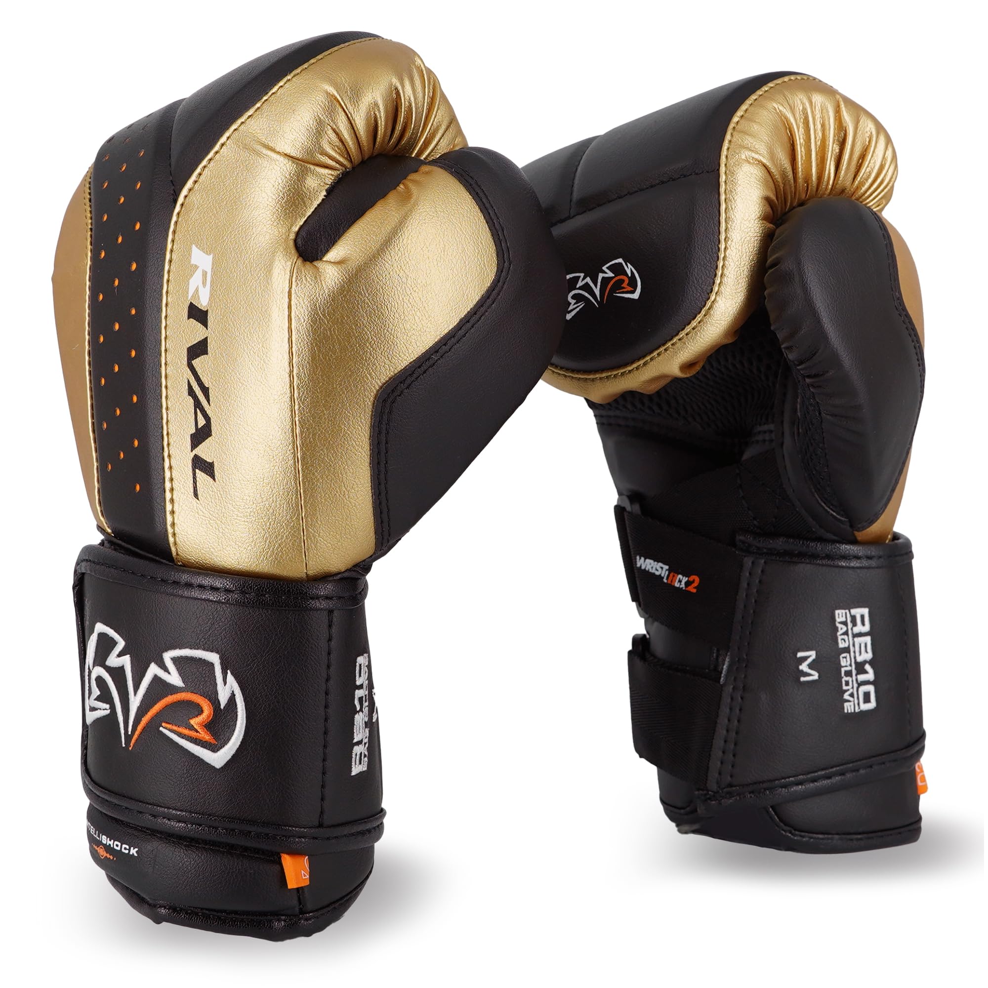 RIVAL INTELLISHOCK D3O RB10ボクシンググローブ L Buy RIVAL Boxing RB10 Intelli-Shock Bag Gloves, Hook and Loop